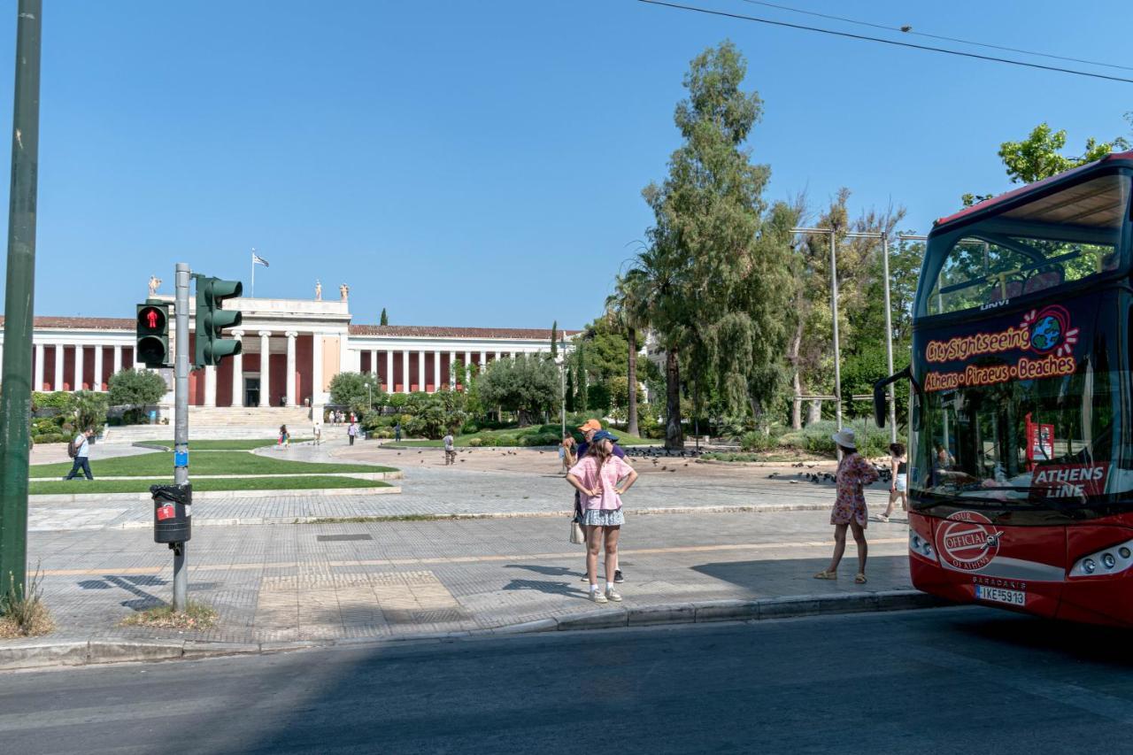 Athens Apartment At The Museum Esterno foto